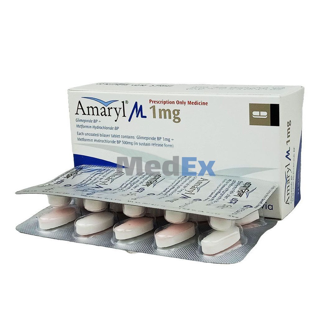 Amaryl M | 1 mg+500 mg