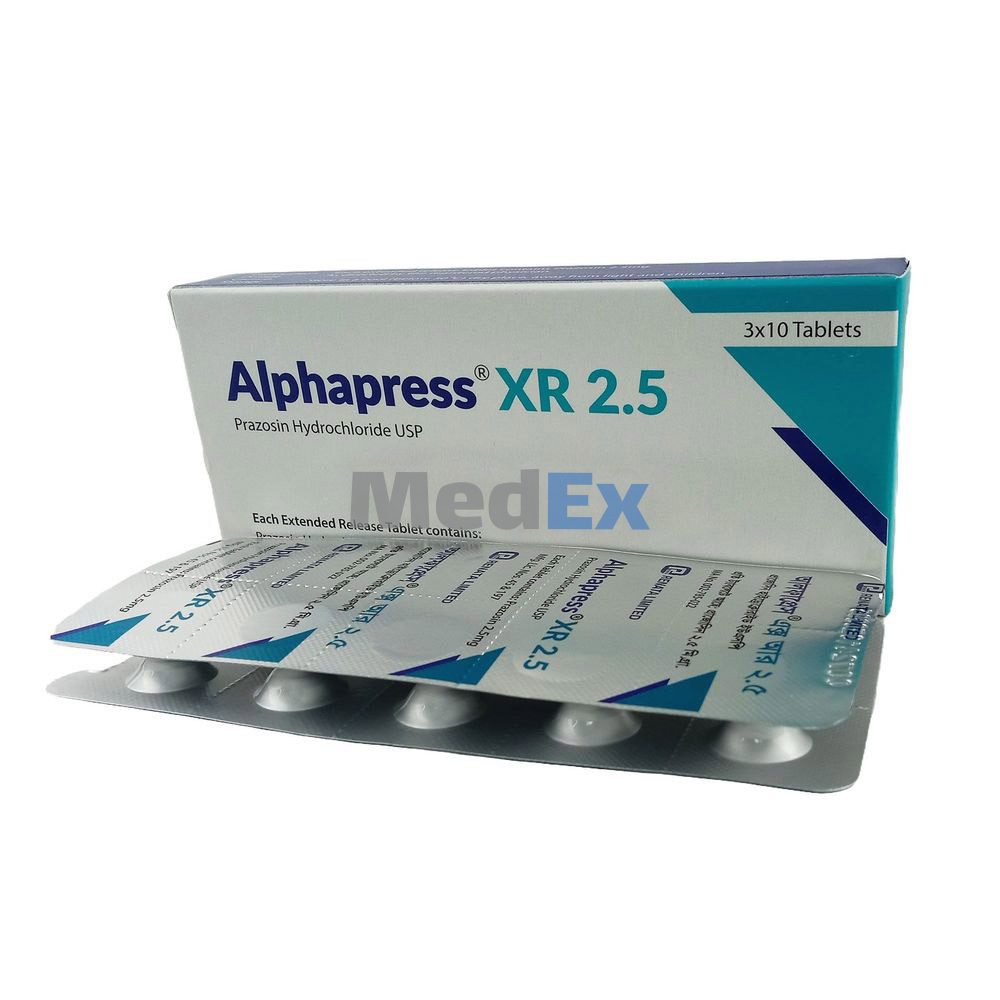 Alphapress XR | 2.5 mg